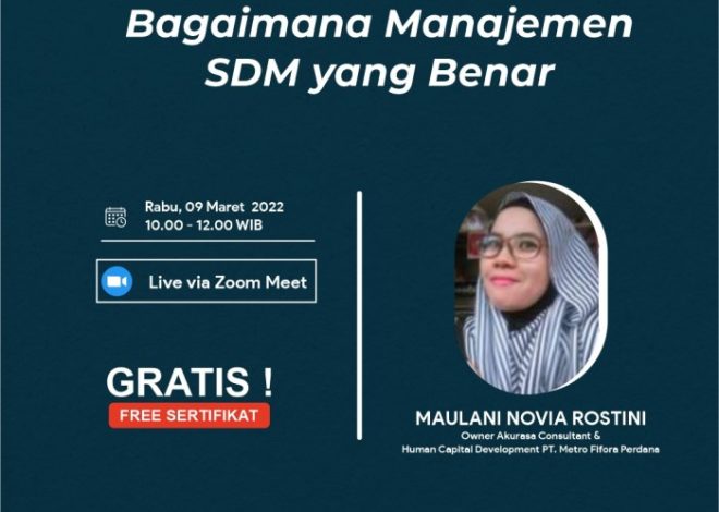 Tips Mengelola SDM untuk UMKM yang Baru Berdiri