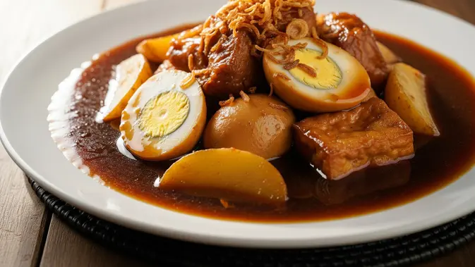 Resep Semur Tahu Telur, Hidangan Rumahan Manis Gurih dengan Aroma Rempah