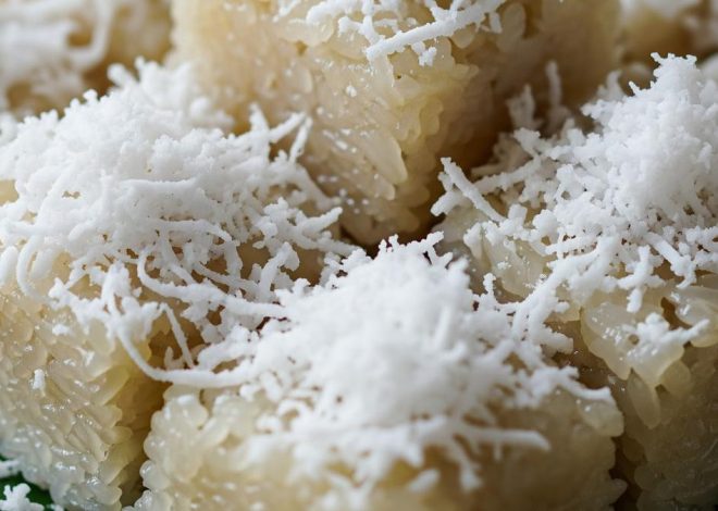 Resep Ketan Kukus dengan Kelapa Parut, Jajanan Tradisional yang Lezat