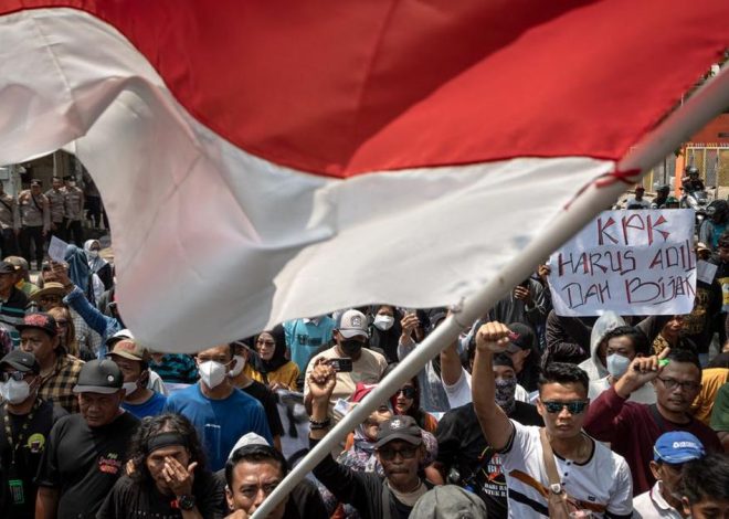 Polisi Tahan 4 Orang dalam Aksi Unjuk Rasa Pemakzulan Bupati Pati