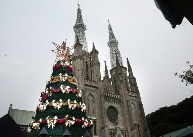 Jadwal Misa Natal Gereja Katedral Jakarta 24-25 Desember 2025