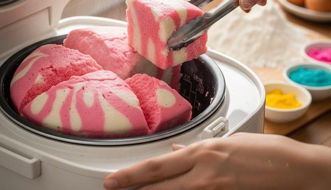 Membuat Bolu Kukus Lembut dengan Magic Com untuk Pemula yang Praktis