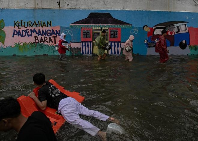 28 RT dan 6 Ruas Jalan di Jakarta Terendam Banjir Pagi Ini