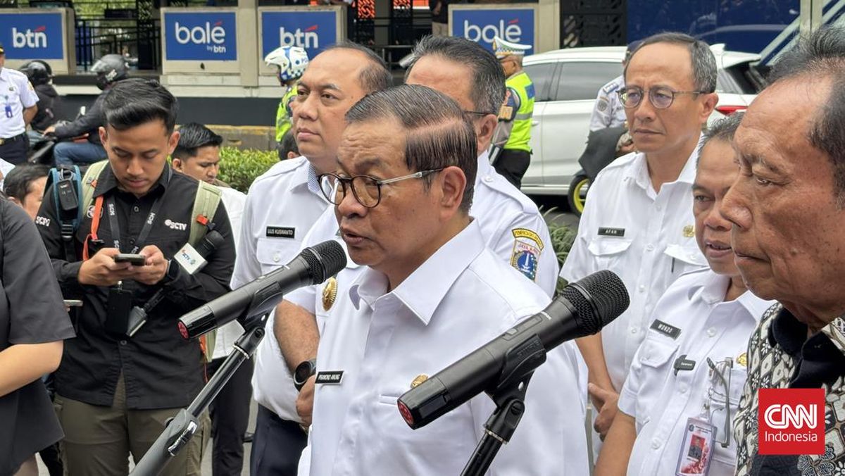 Cuaca Ekstrem Pramono Sebut Curah Hujan Jakarta Mencapai 267 mm Setiap Hari