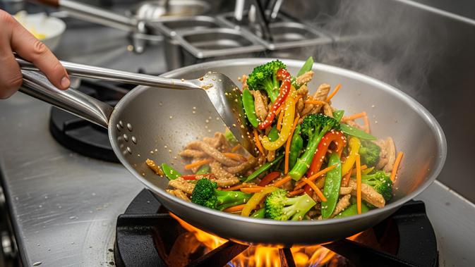 5 Makanan yang Tidak Disarankan Dimasak di Wajan Stainless Steel