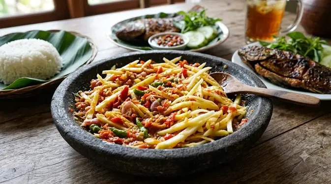 Resep Sambal Mangga Agar Renyah dan Tahan Lama, Enak dan Menggugah Selera