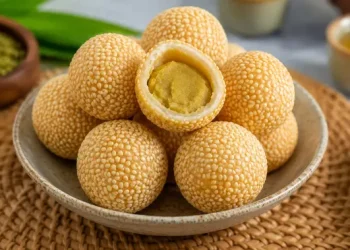 Resep Onde-onde Kacang Ijo Tanpa Gagal Kulit Renyah dan Isi Lembut