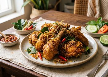 Resep Ayam Goreng Serai Harum Praktis dengan Aroma Menggugah Selera tanpa Ungkep Lama