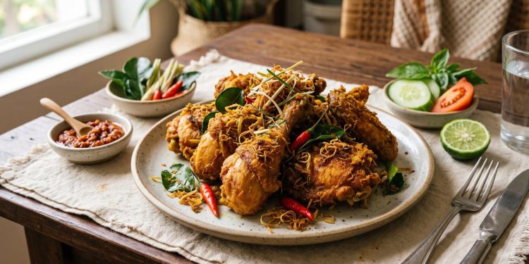 Resep Ayam Goreng Serai Harum Praktis dengan Aroma Menggugah Selera tanpa Ungkep Lama