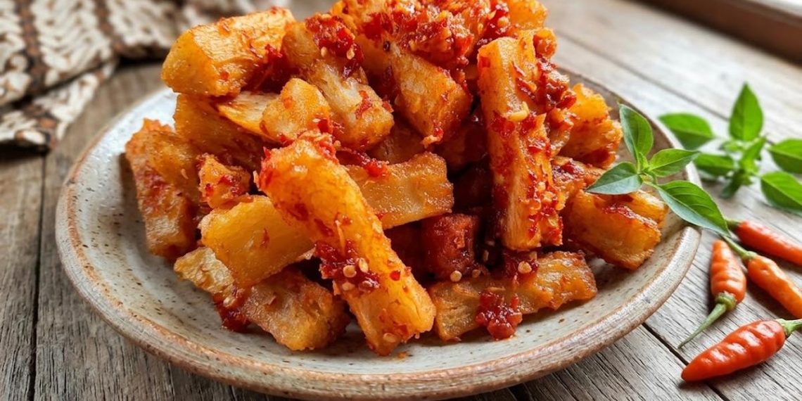 Resep Ubi Goreng Balado, Camilan Renyah Pedas yang Membuat Ketagihan