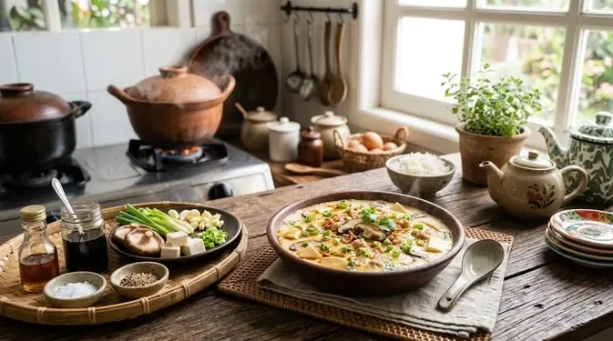 Resep Telur Kukus Tahu dan Jamur Lembut, Gurih, Praktis dan Mudah Dihidangkan
