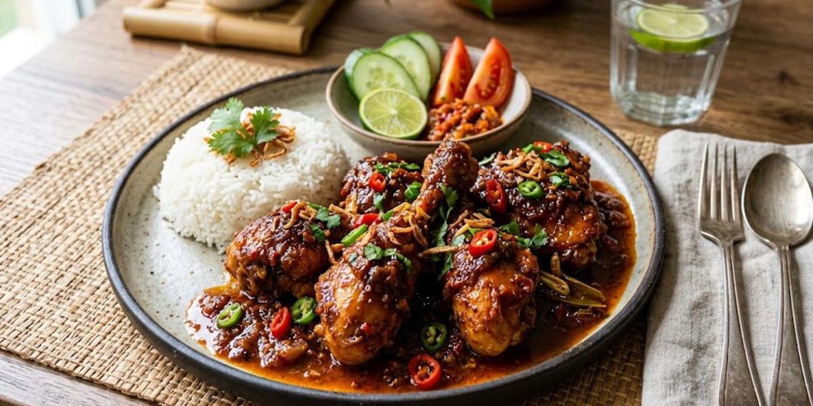 Resep Ayam Goreng Bumbu Rujak yang Gurih Pedas dan Penuh Rempah