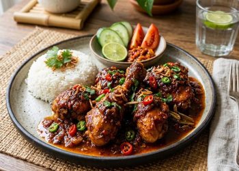 Resep Ayam Goreng Bumbu Rujak yang Gurih Pedas dan Penuh Rempah