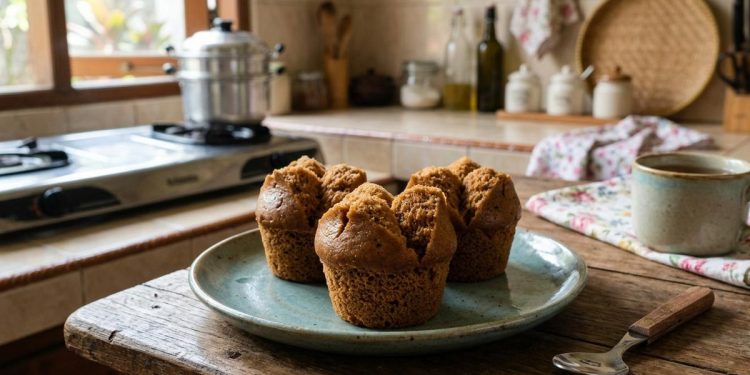 Resep Bolu Kukus Gula Merah dengan 2 Telur Takaran Sendok Lembut dan Tidak Bantat
