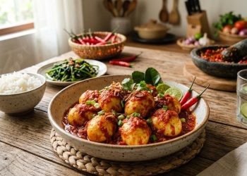 Resep Bumbu Telur Balado Pedas Manis Sederhana, Gurih dan Menggoda Selera
