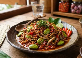 Resep Sambal Petai Ikan Teri Pedas yang Menggugah Selera