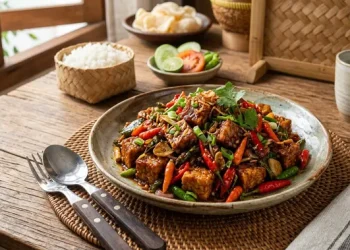 Resep Tempe Mercon Pedas dengan Bumbu Melimpah yang Bikin Ketagihan